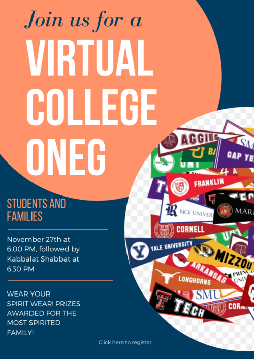 Banner Image for Virtual College Oneg